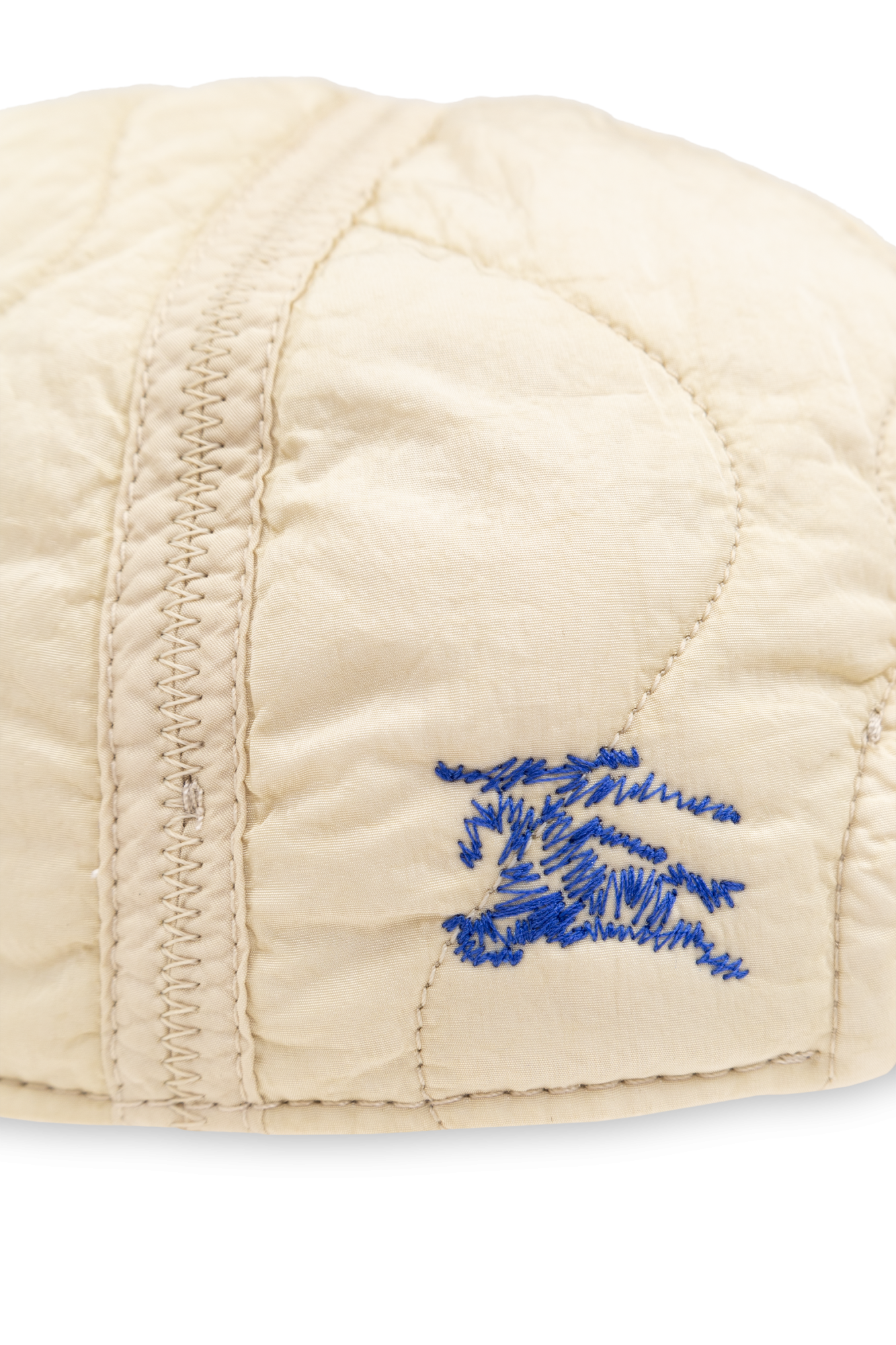 Cream Embroidered baseball cap Burberry